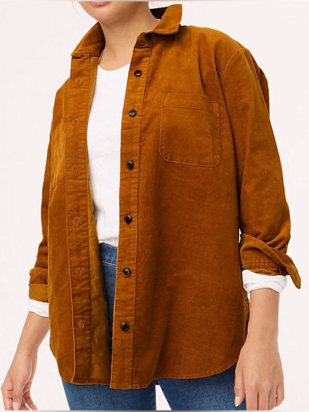 NWT J. Crew Corduroy Shirt Jacket